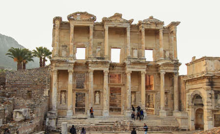 Celsus Library in Ephesus, Turkeyのeditorial素材