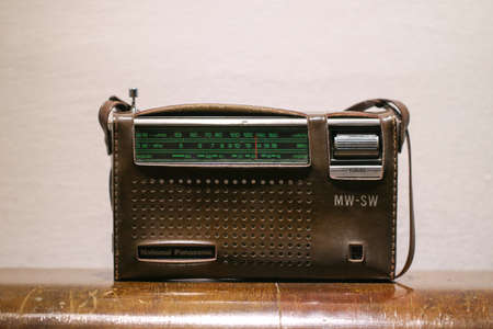 Old radio in the museum.のeditorial素材