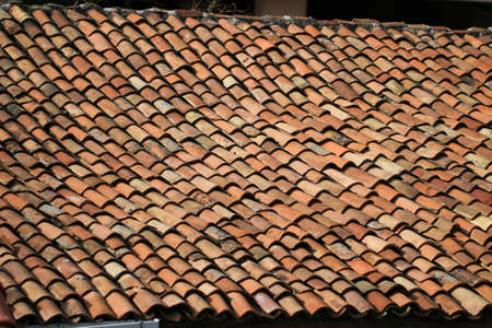 Old roof tile pattern.