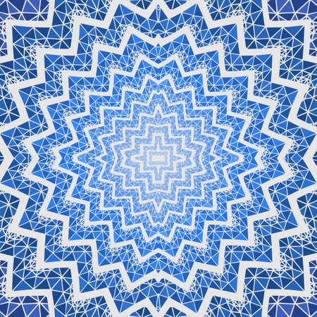 flower geometryのイラスト素材