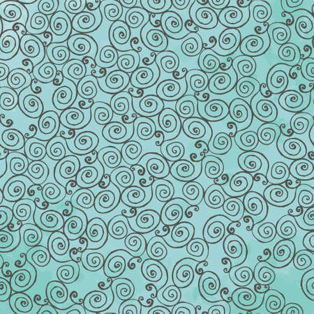 lace-pattern (blue)のイラスト素材