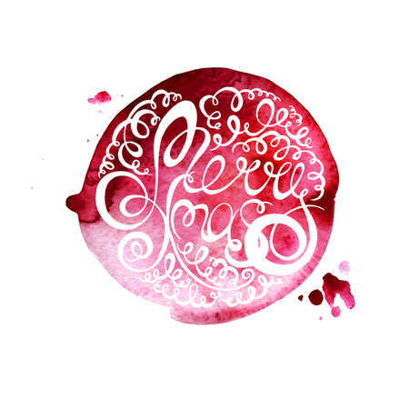 New Year and Christmas celebrating. The image can be used in the design. Usable for banners, greeting cards, gifts etc.の写真素材