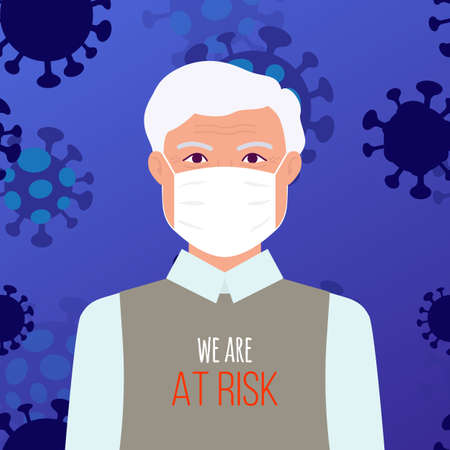 vector illustration concept coronavirus 2019-nCoVのイラスト素材