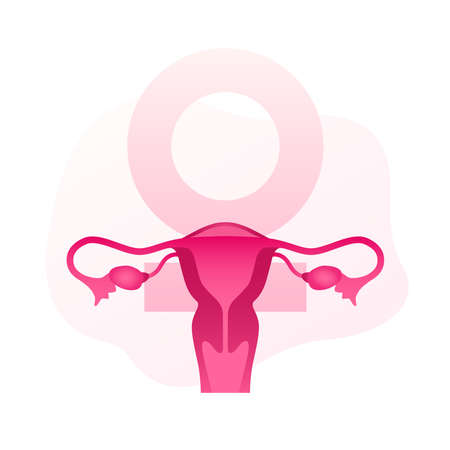 Hygiene products for women during menstruation vector illustrationのイラスト素材
