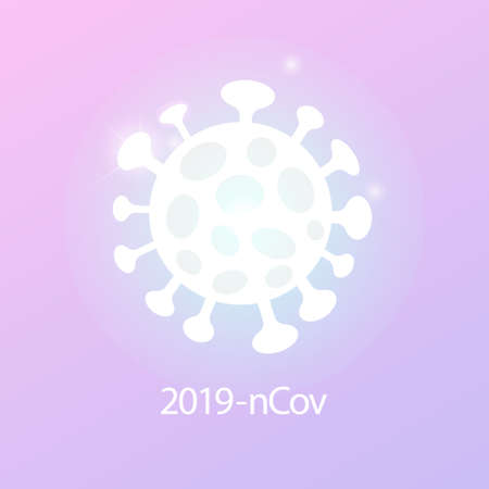 Vector illustration stop coronovirus. Concept of coronavirus quarantine (2019-nCoV).のイラスト素材