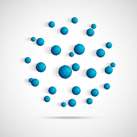 Abstract geometric backgroundのイラスト素材