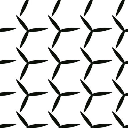 Clean abstract shapes pattern designのイラスト素材