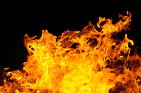 Fire backgroundの写真素材