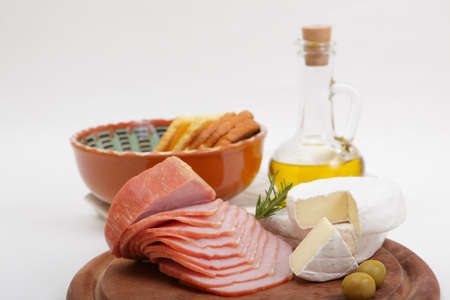 Bacon and cheeseの写真素材