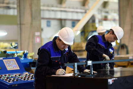 Vsefolozhsk, Leningrad oblast, Russia - June 5, 2015: Presentation of the joint enterprise Severstal-SSC-Vsevolozsk. The joint venture of Russian Severstal and Japanese Mitsui was established in 2010のeditorial素材