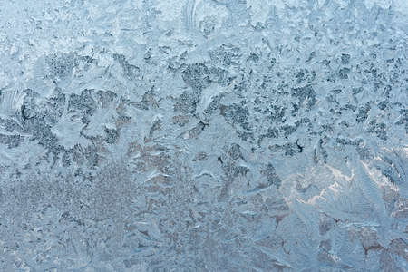 Frost pattern as Christmas background