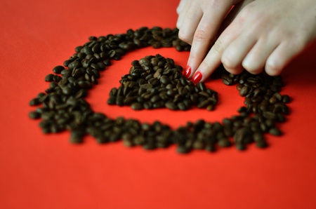 I love coffeeの写真素材