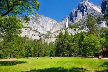 Beautiful landscape in Yosemite National Park in California, USAの写真素材