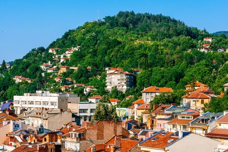 Picturesque cityscape of Gabrovo, Bulgariaの写真素材