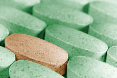 It is one pill stand out others.の写真素材