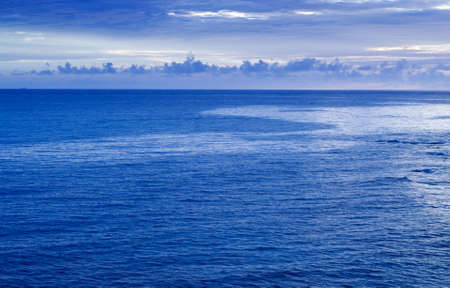 It is beautiful sunset in the ocean.の写真素材