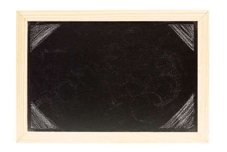 It is an empty blackboard with no words.の写真素材