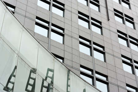 Modern architecture in city.