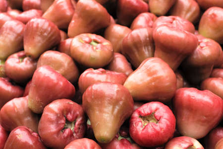 Bell fruits close up shot at marketplace, Taiwan, Asia.の写真素材