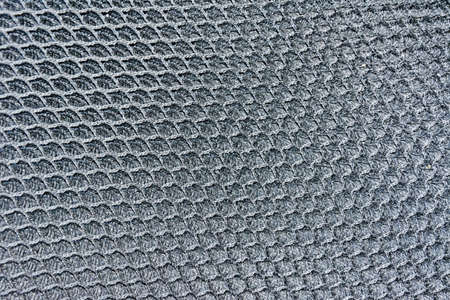 Macro metal chain link fibers. Textured background.