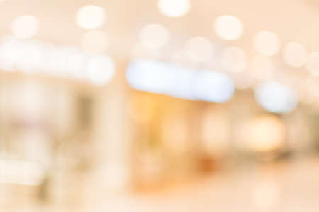 Abstract background of shopping mall, shallow depth of focus.の写真素材