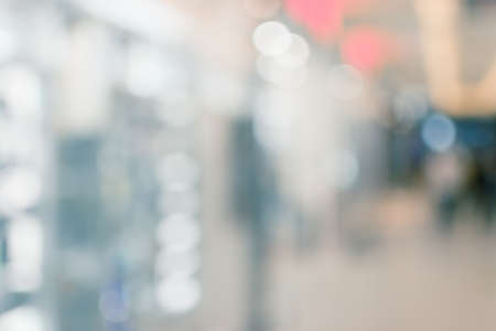 Abstract background of shopping mall, shallow depth of focus.の写真素材