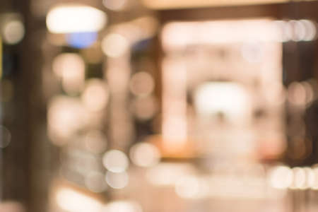 Abstract background of shopping mall, shallow depth of focus.の写真素材