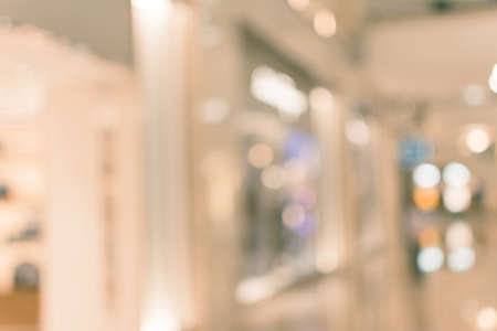 Abstract background of shopping mall, shallow depth of focus.の写真素材