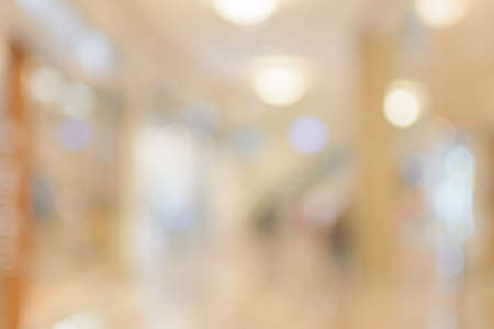 Abstract background of shopping mall, shallow depth of focus.の写真素材