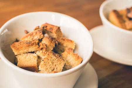 Scene of breakfast with toast in the morning.の写真素材