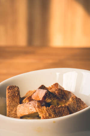 Scene of breakfast with toast in the morning.の写真素材