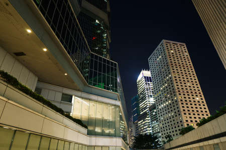 City night sceneの写真素材