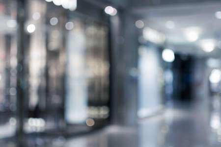 Abstract background of shopping mall, shallow depth of focus.の写真素材