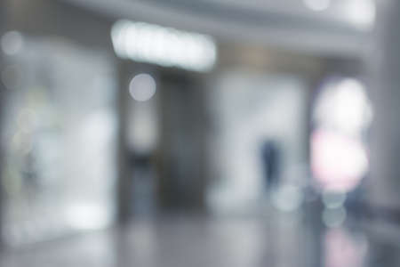 Abstract background of shopping mall, shallow depth of focus.の写真素材