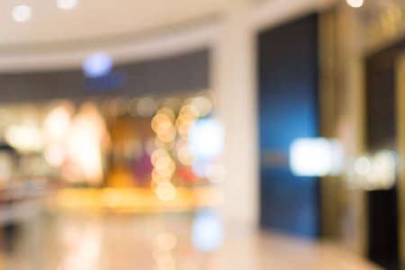 Abstract background of shopping mall, shallow depth of focus.の写真素材
