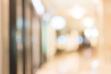 Abstract background of shopping mall, shallow depth of focus.の写真素材