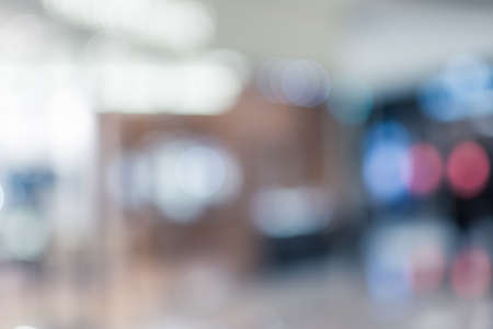 Abstract background of shopping mall, shallow depth of focus.の写真素材