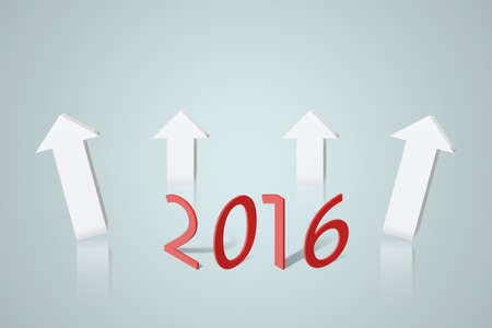 2016, new year concept in sign and text.の写真素材