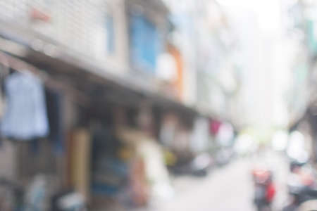 Abstract background of lane in city, shallow depth of focus.の写真素材