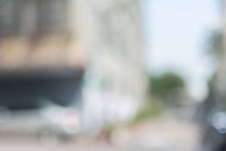 Abstract background of lane in city, shallow depth of focus.の写真素材