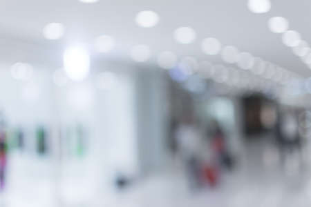 Abstract background of shopping mall, shallow depth of focus.の写真素材