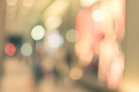 Abstract background of shopping mall, shallow depth of focus.の写真素材