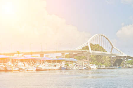 Famous fishing port, Suao, Taiwan, East Asia.の写真素材