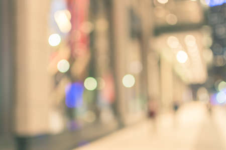 Abstract background of shopping mall, shallow depth of focus.の写真素材