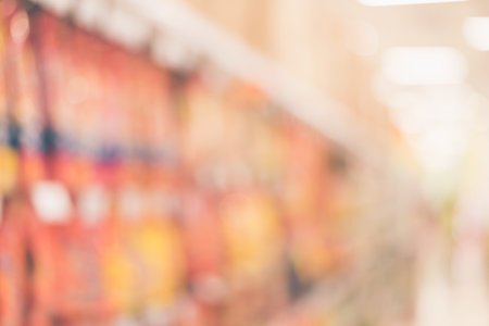 Abstract background of shopping mall, shallow depth of focus.の写真素材