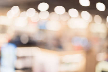 Abstract background of shopping mall, shallow depth of focus.の写真素材