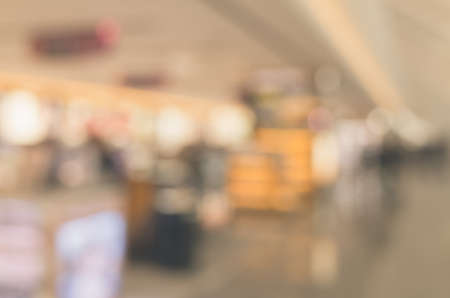 Abstract background of shopping mall, shallow depth of focus.の写真素材