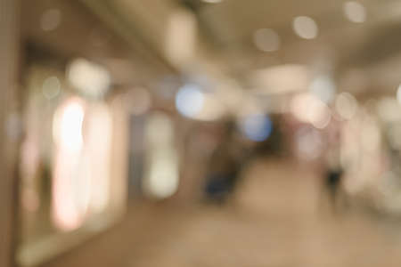 Abstract background of shopping mall, shallow depth of focus.の写真素材