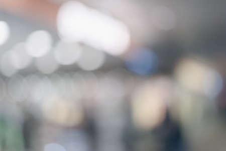 Abstract background of shopping mall, shallow depth of focus.の写真素材