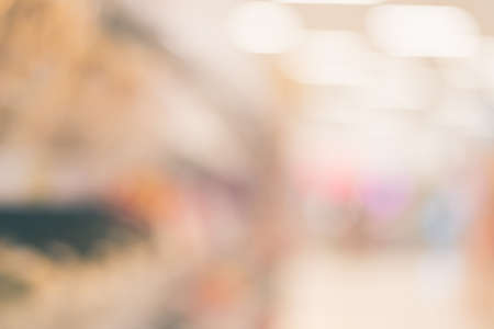 Abstract background of shopping mall, shallow depth of focus.の写真素材